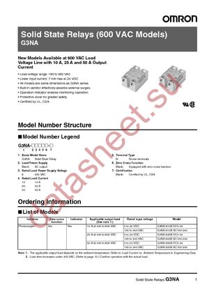 G3NA-210B-UTU DC5-24 datasheet  